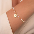 Pulseira Pérola com Coração